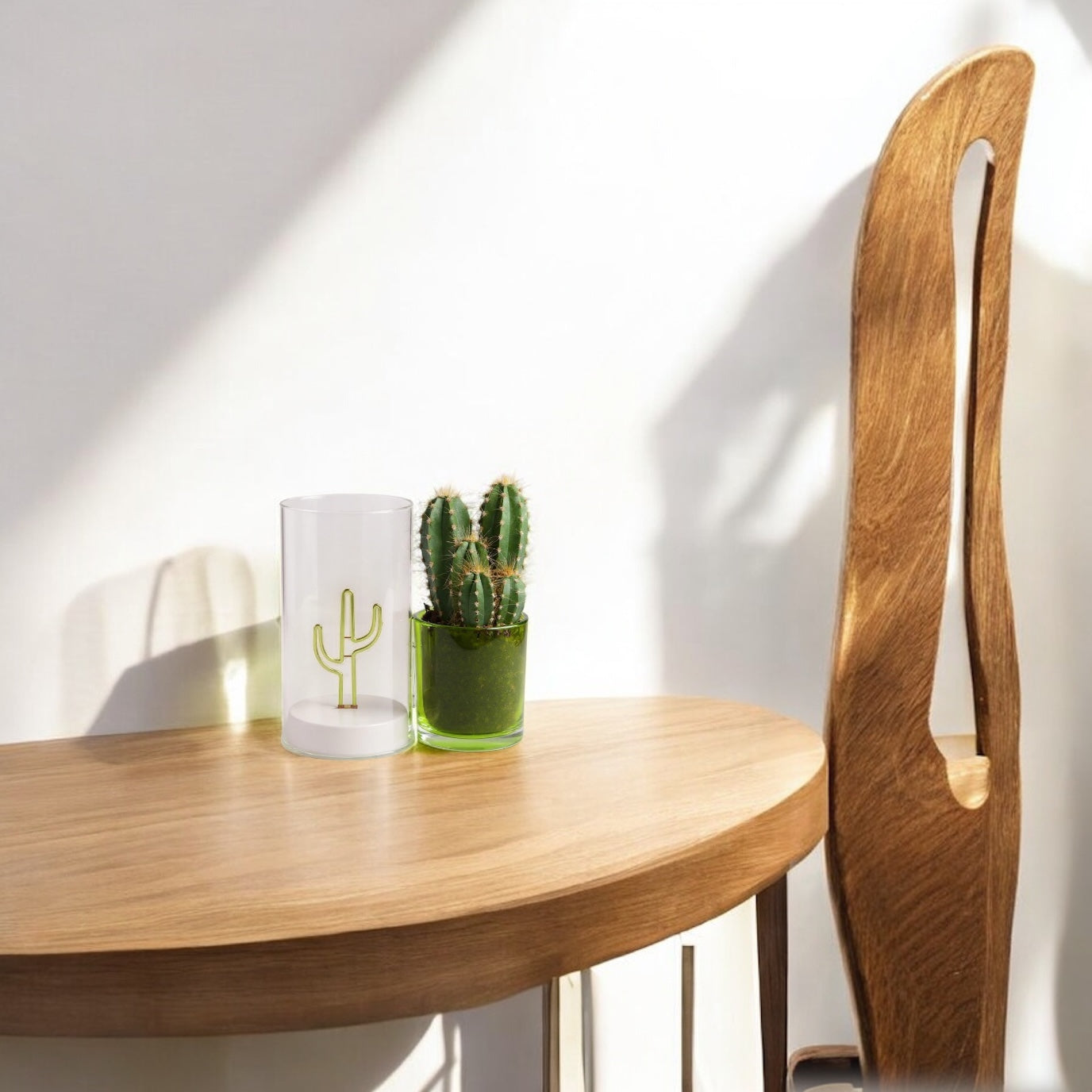 Der Trend der Kaktusbeleuchtung | eine Lichtpflanze, Kaktus mit LED  The  Green Bottle Garden