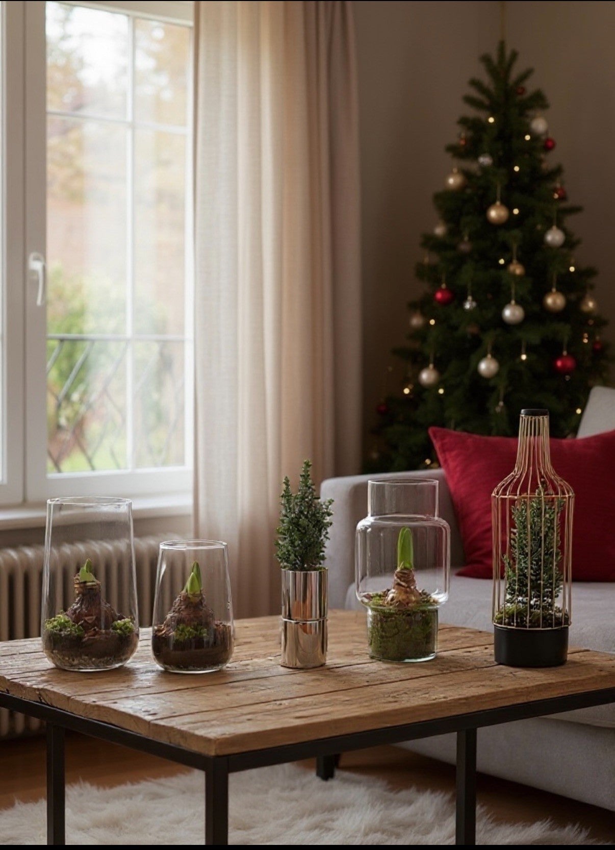 Groen kerst cadeau