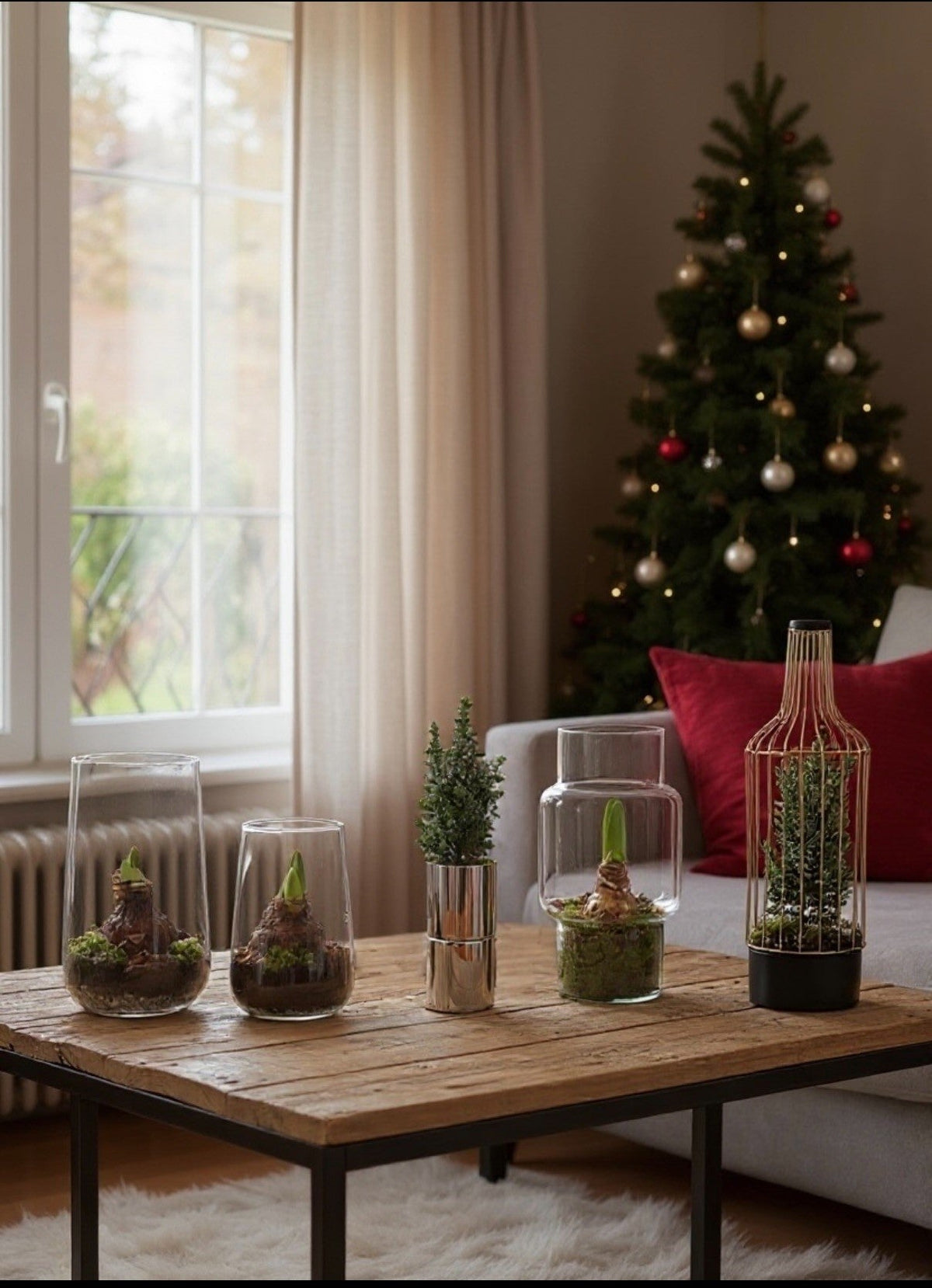 Groen kerst cadeau