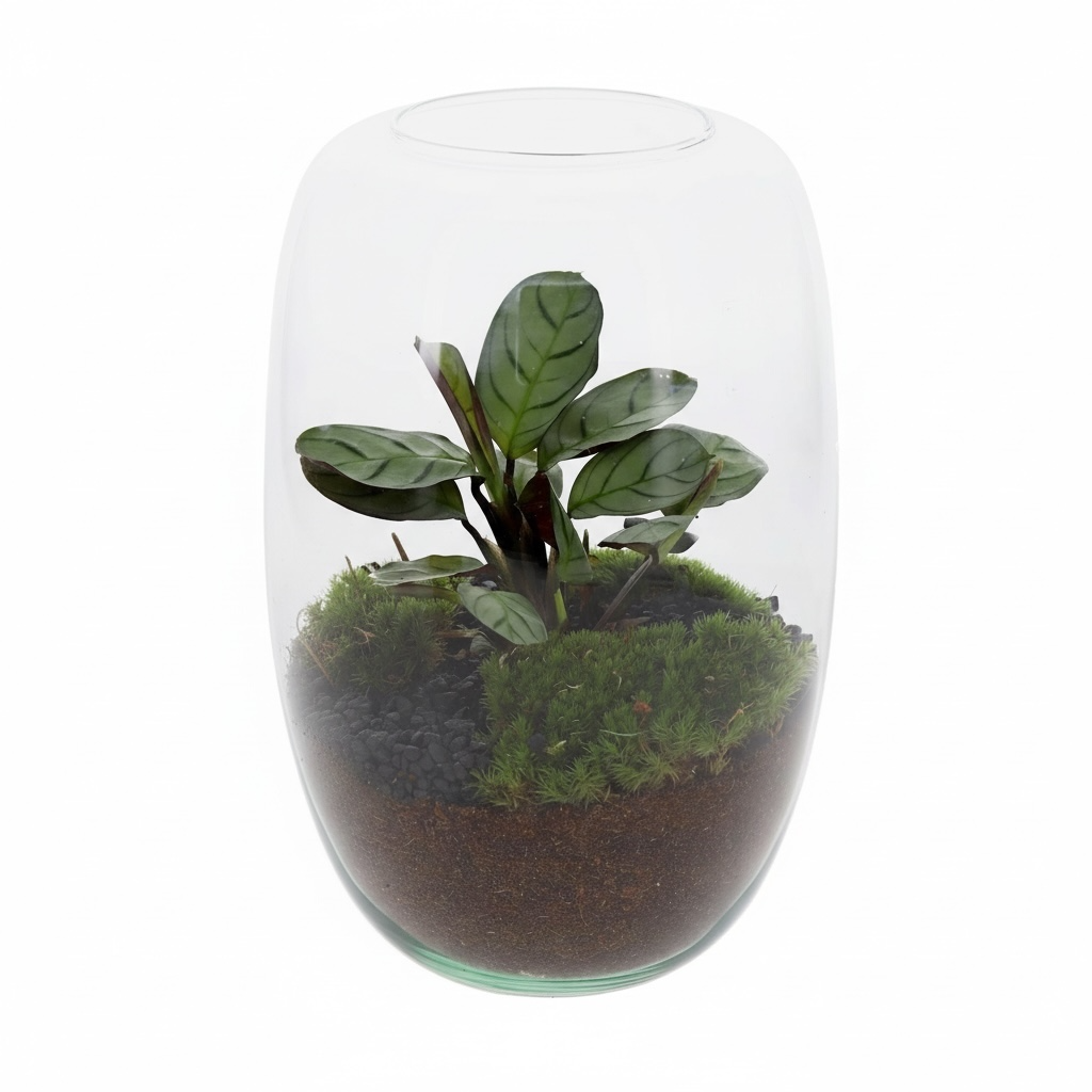 Maranta im offenen Terrarium Isabella