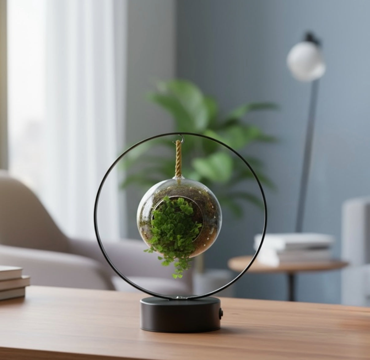 Pilea in Lighting boog zwart