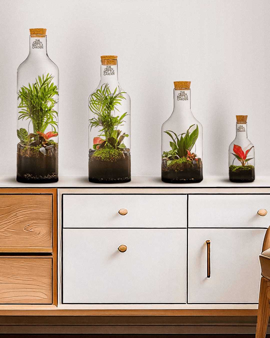 Bottle Jungle - Green Bottle Garden