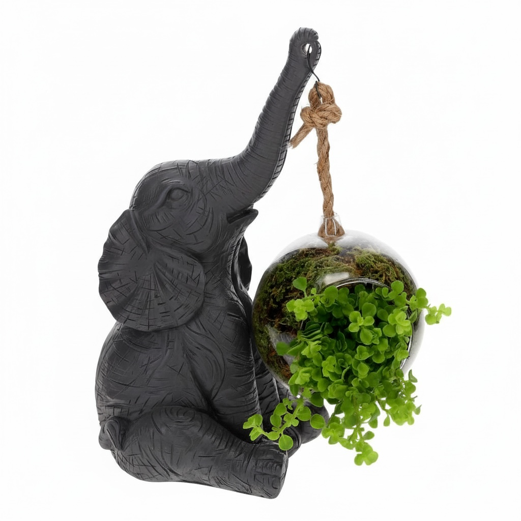 pilea met olifant