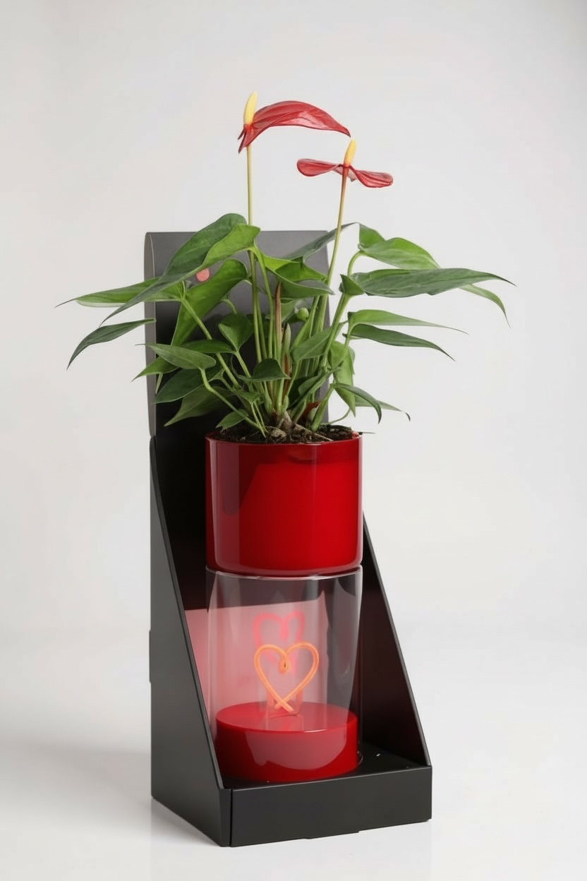 Anthurium in Heart of Love