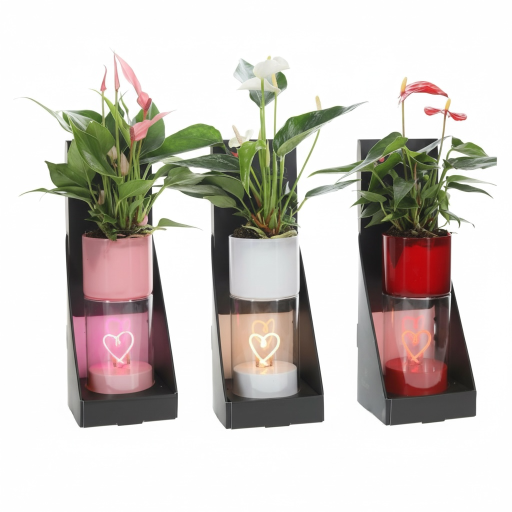 Anthurium in Heart of Love