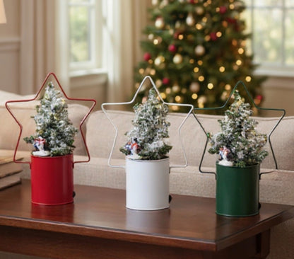 Lighting Star met Kerstboom