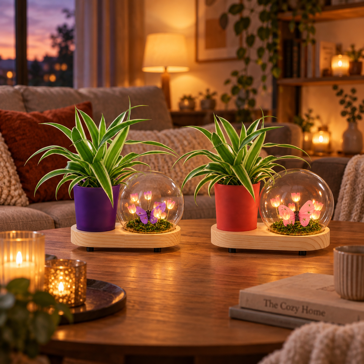 Chlorophytum in Lighting Bloemenbol