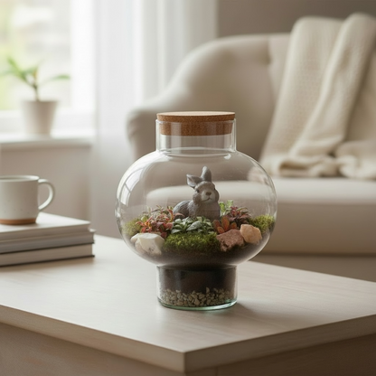 Gesloten_Terrarium_met_Keramische_konijn