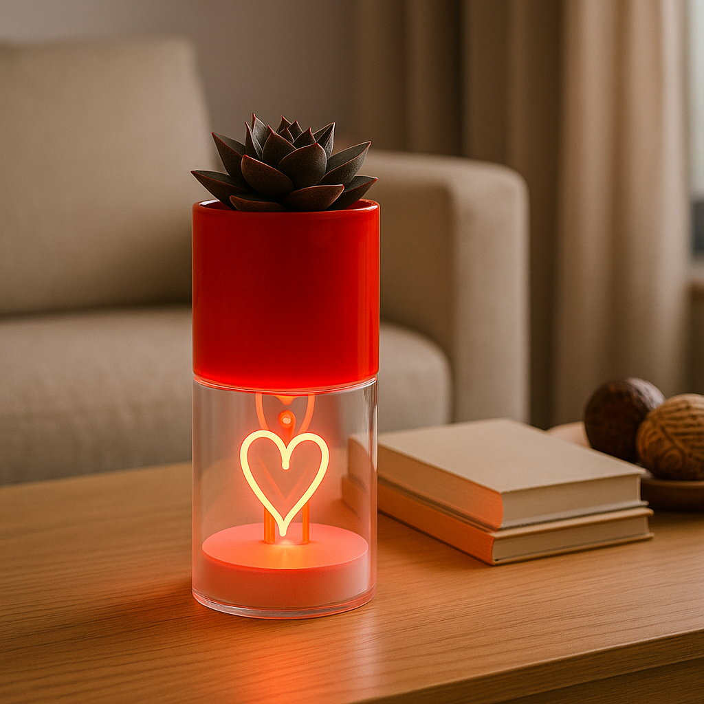 Lighting Love Succulent | Echeveria Purpusorum (Roze & Rood)