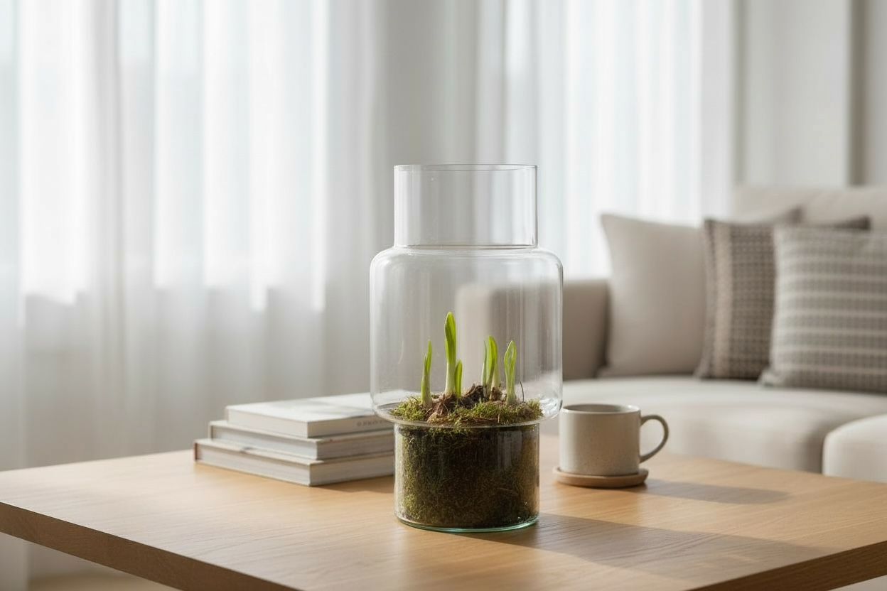 Narcis in terrarium sara