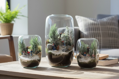 Terrarium sneeuwpark