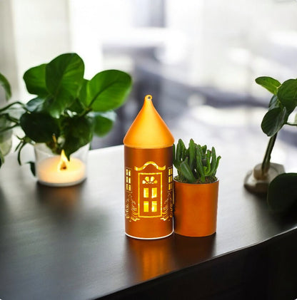 Crassula in Lighting huisje - The Green Bottle Garden